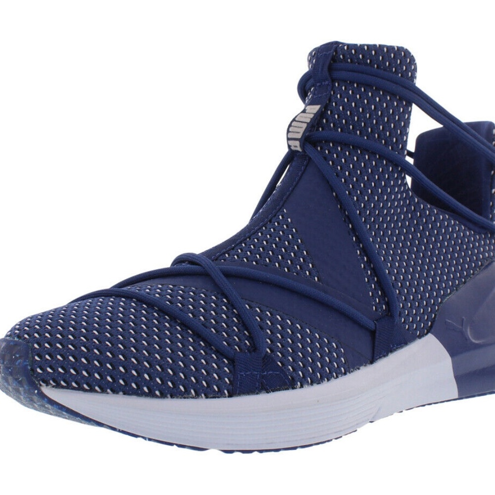 Puma Women's Fierce Rope Velvet VR Sneaker Blue Depths/Icelandic New In Box - Picture 2 of 9